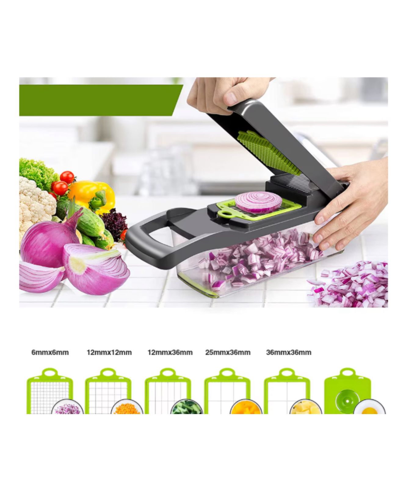 Set răzătoare 22 piese  Accesorii multifuncționale pentru bucătărie